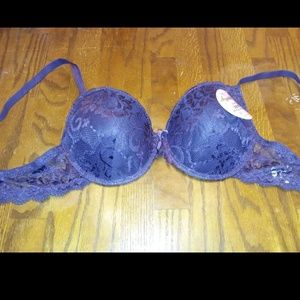 Angelina Lace Purple Bra